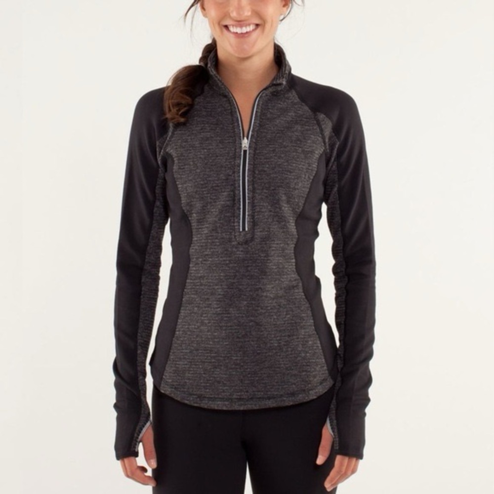 Lululemon Run: U-Turn Pullover Sz 6 Reversible